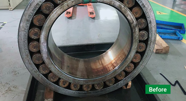 Successful refurbishment of Nuvoco’s Raw Mill Spherical Roller Bearing
